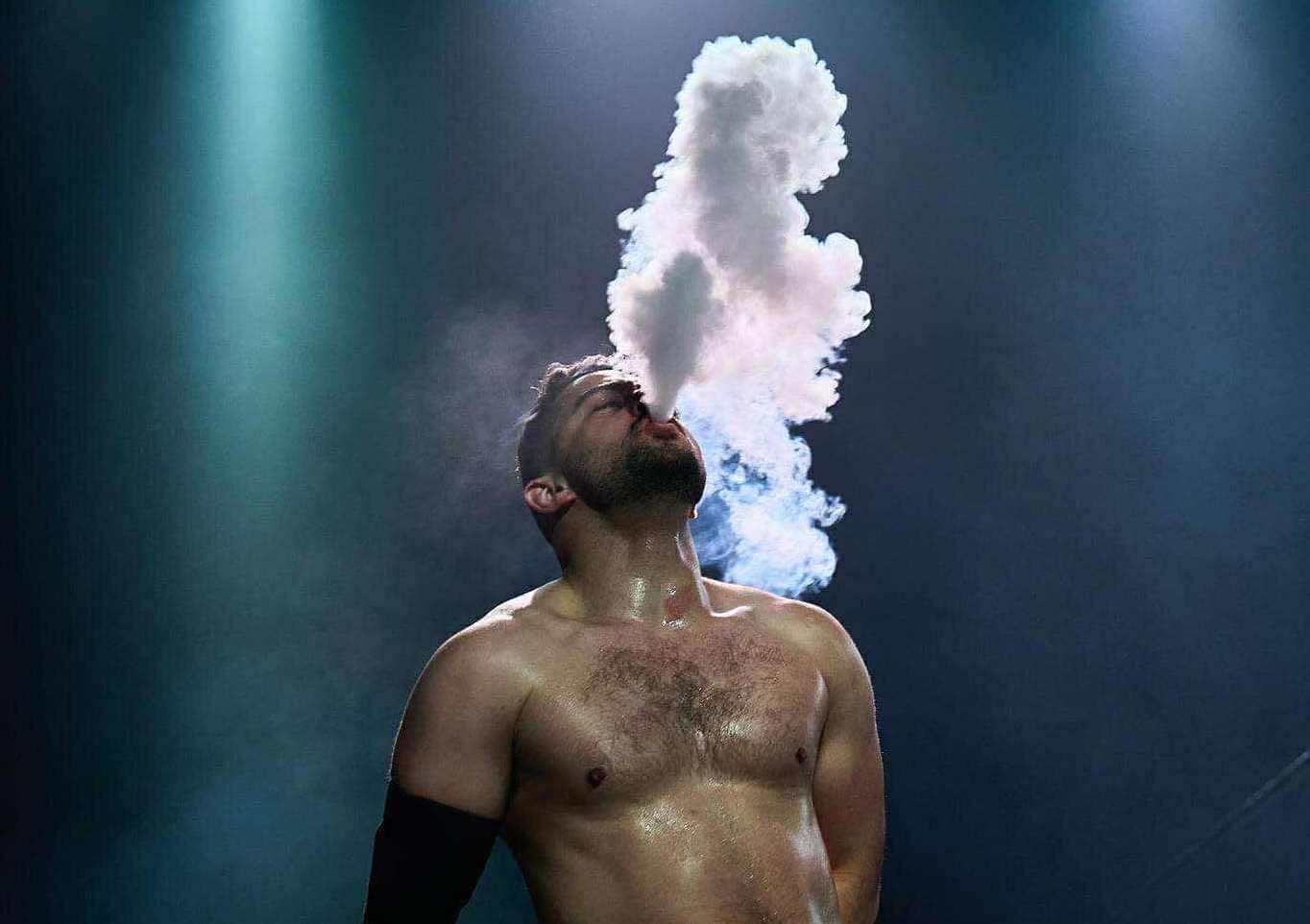 Cody Devine in the ring